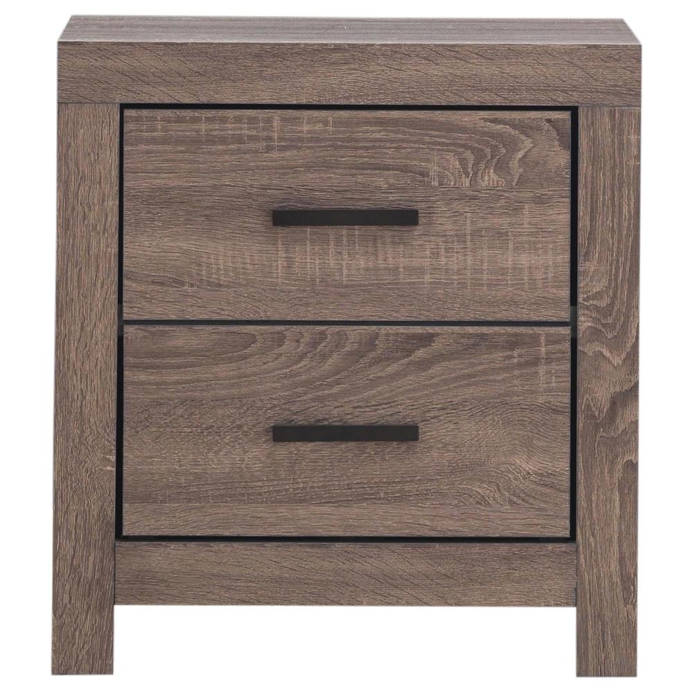 Brantford 2-drawer Nightstand Barrel Oak. Picture 3