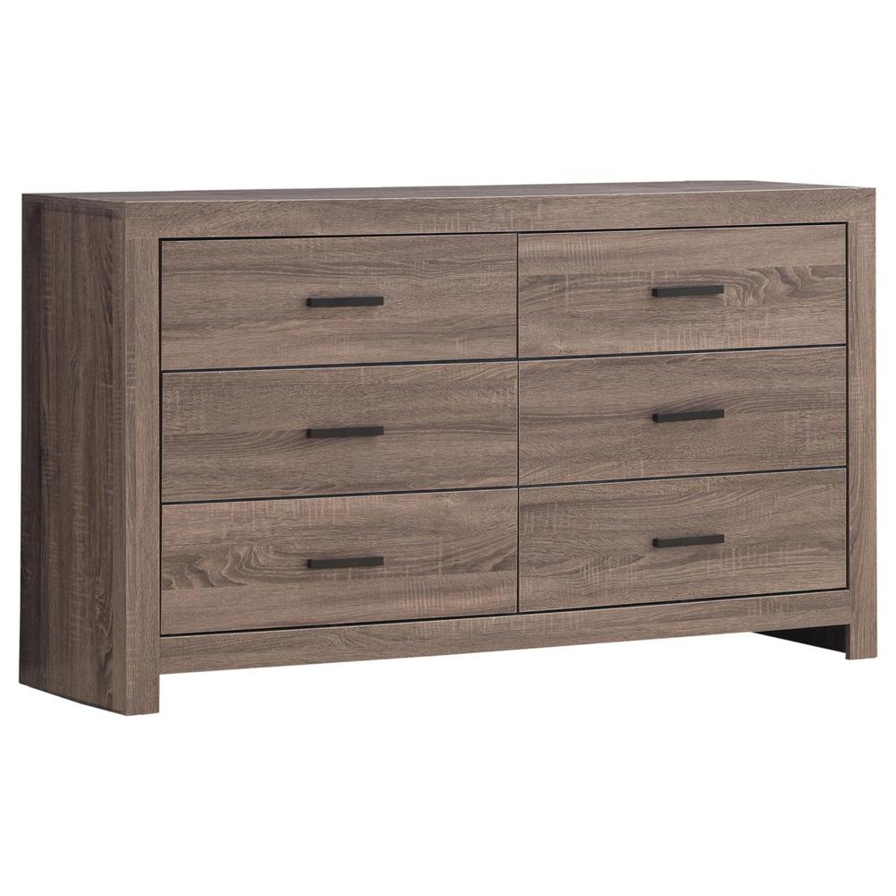 Brantford 6-drawer Dresser Barrel Oak. Picture 2