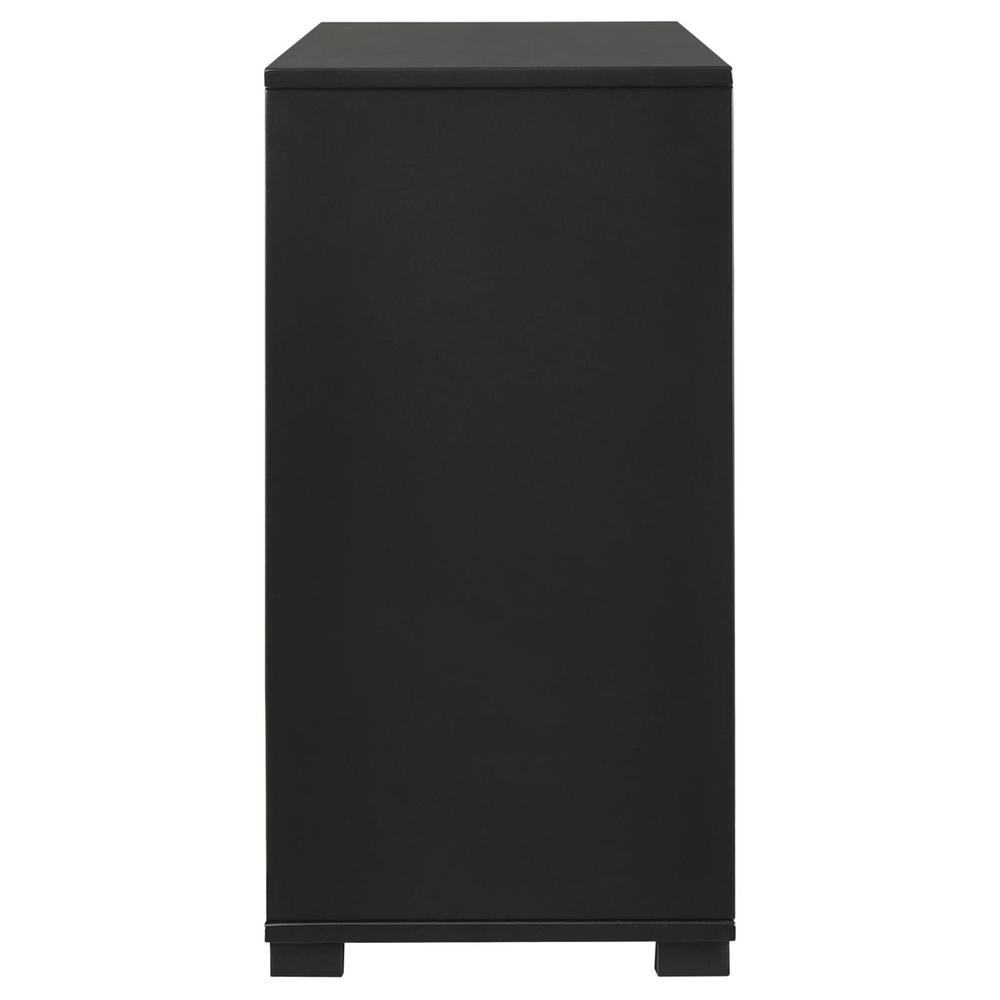 Blacktoft 6-drawer Dresser Black. Picture 5