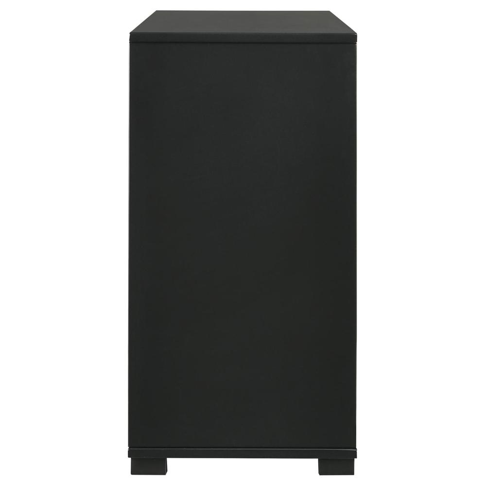 Blacktoft 6-drawer Dresser Black. Picture 9