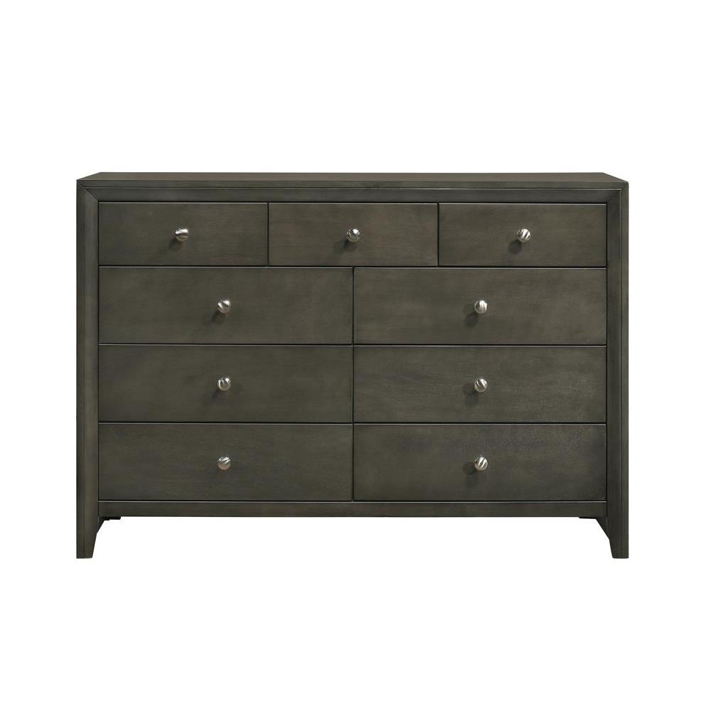Serenity 9-drawer Dresser Mod Grey. Picture 4