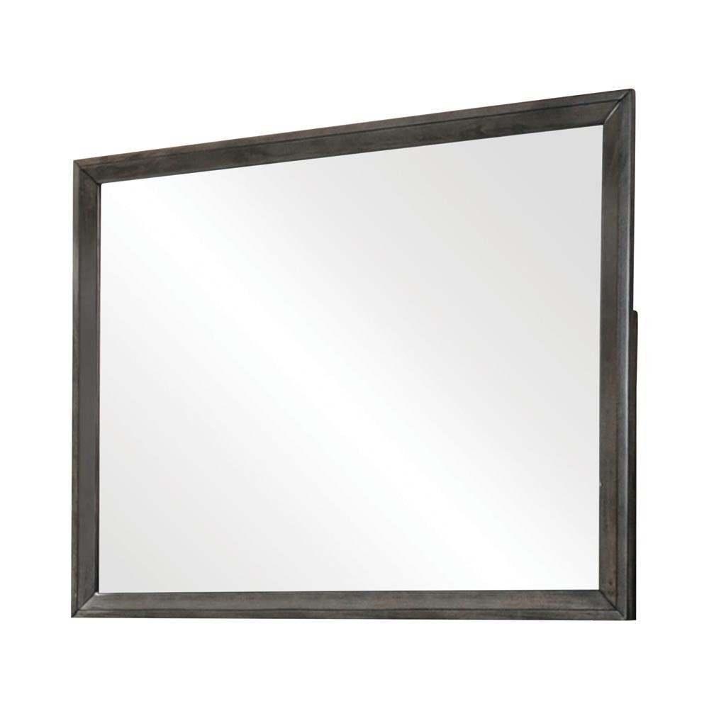 Serenity Rectangular Dresser Mirror Mod Grey. Picture 1