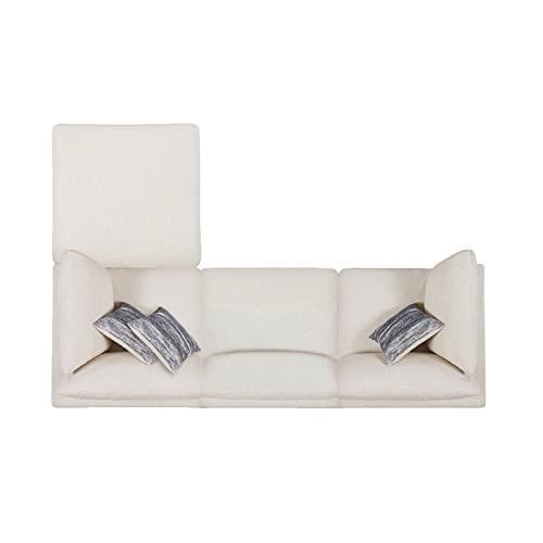 Serene 4-piece Upholstered Modular Sectional Beige. Picture 4