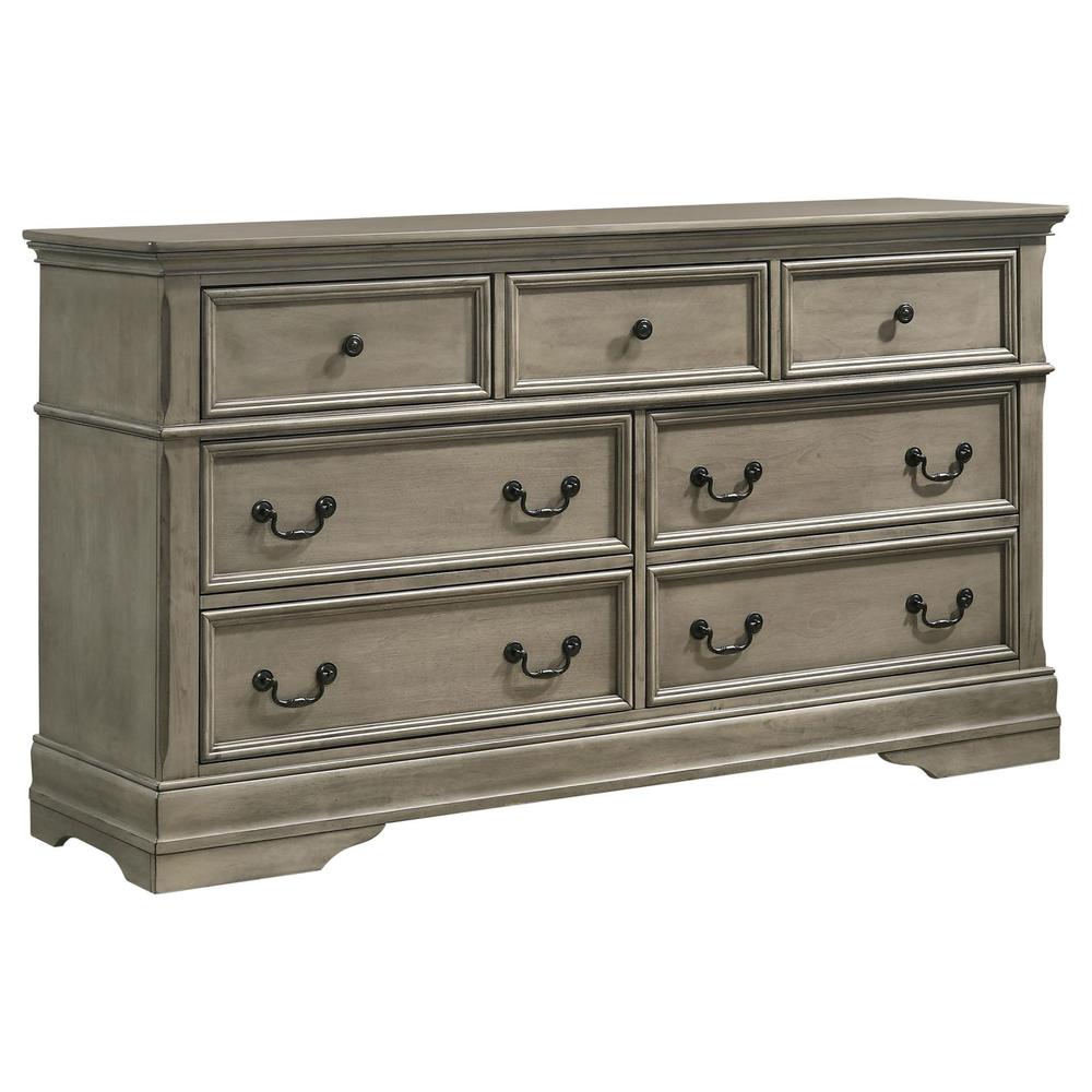 Manchester 7-drawer Dresser Wheat. Picture 2