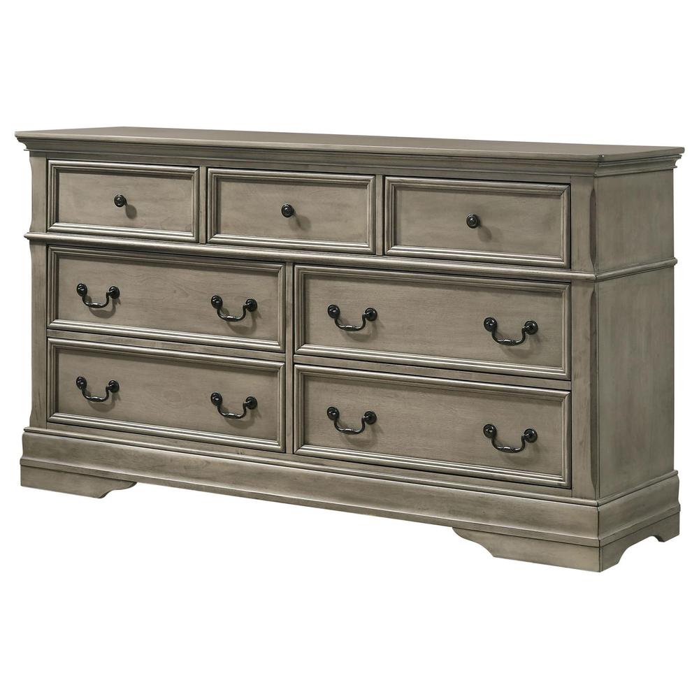 Manchester 7-drawer Dresser Wheat. Picture 4