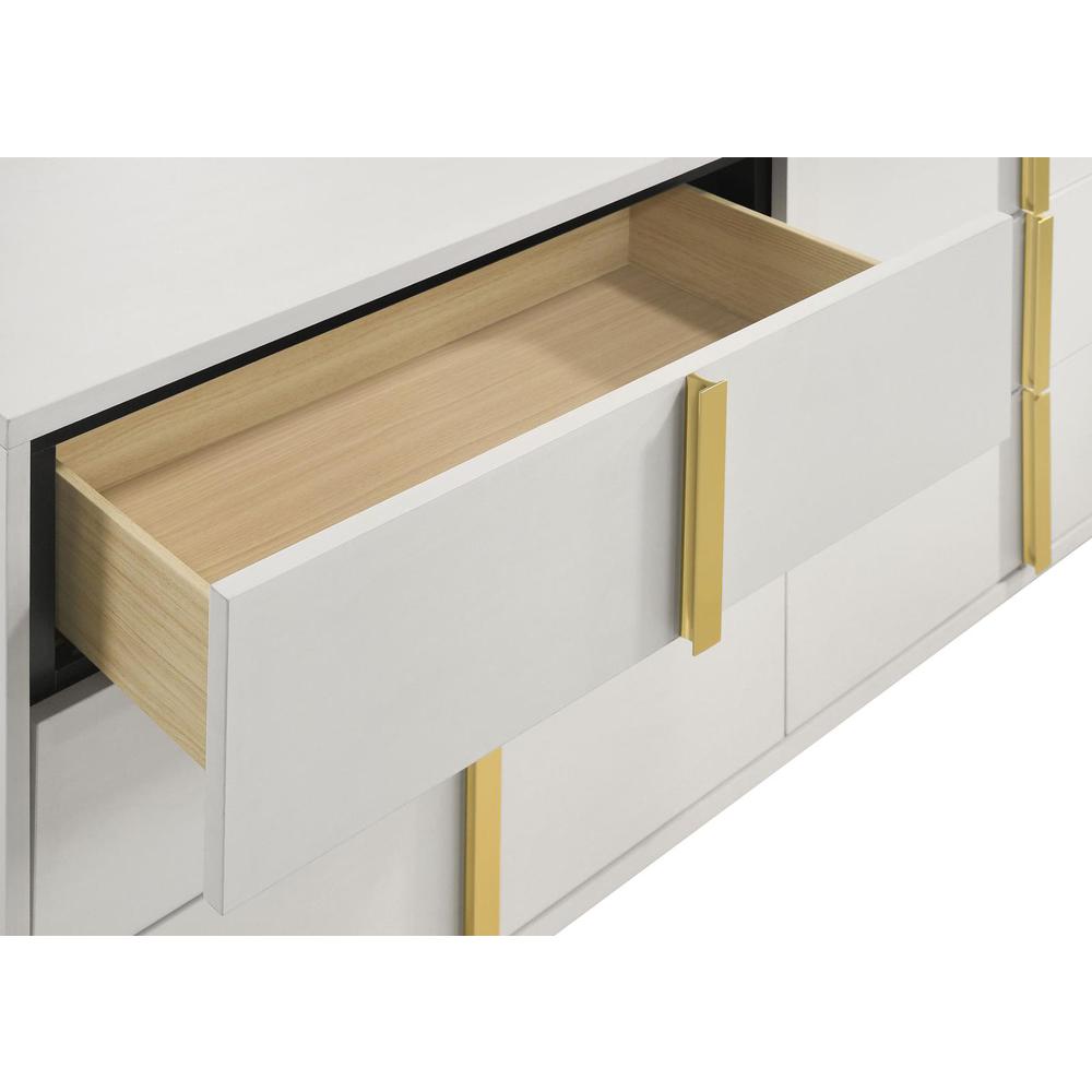 Marceline 6-drawer Dresser White. Picture 9