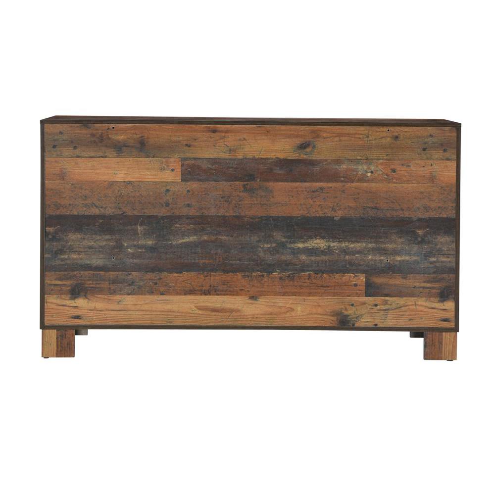 Sidney 6-drawer Dresser Rustic Pine. Picture 9