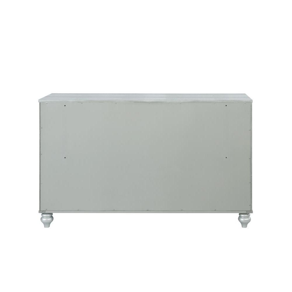Gunnison 6-drawer Dresser Silver Metallic. Picture 8