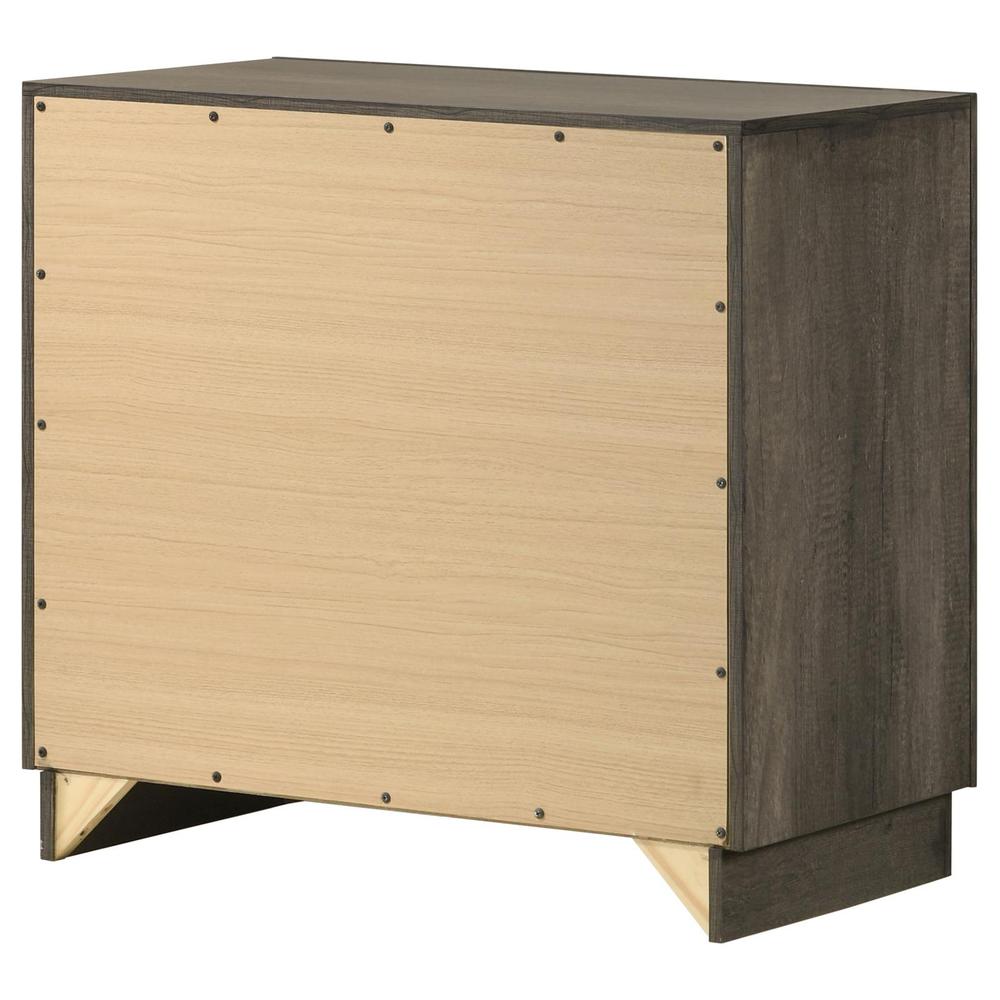 Janine 2-drawer Nightstand Grey. Picture 6