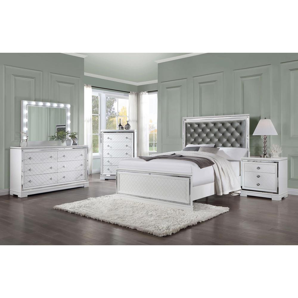 Queen Bed 5 Pc Set. Picture 1