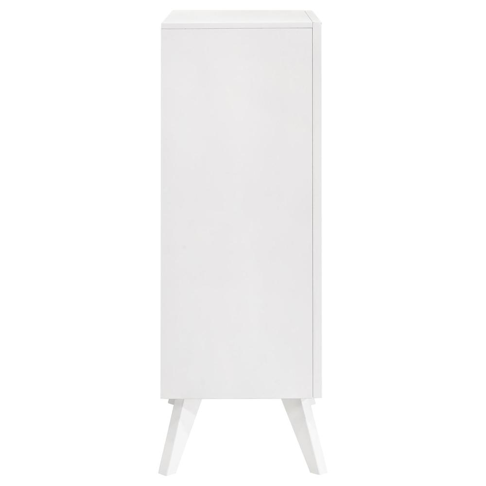 Janelle 5-drawer Chest White. Picture 7