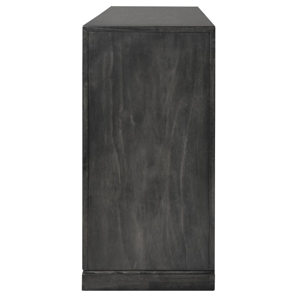 Lorenzo 6-drawer Dresser Dark Grey. Picture 5