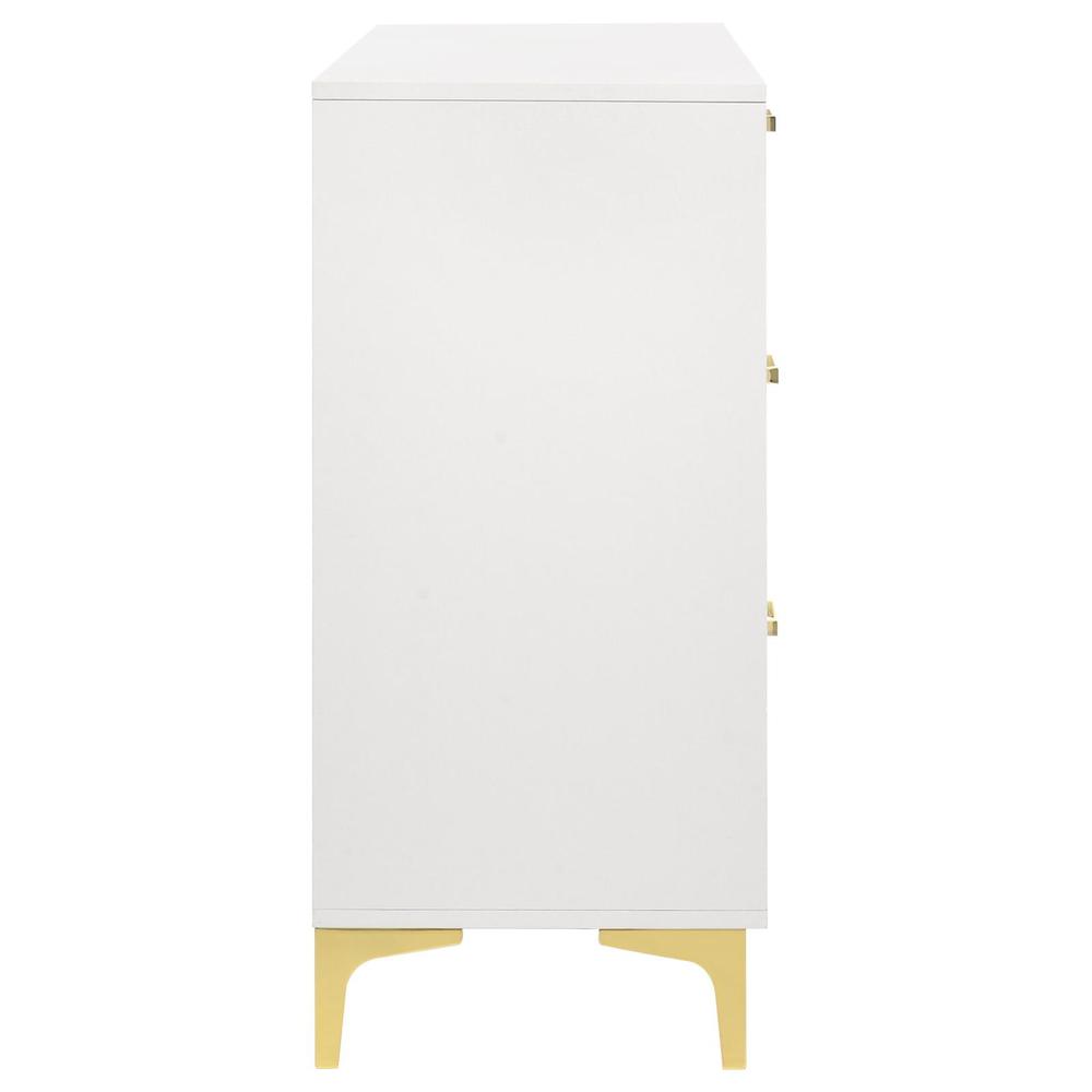 Kendall 6-drawer Dresser White. Picture 6