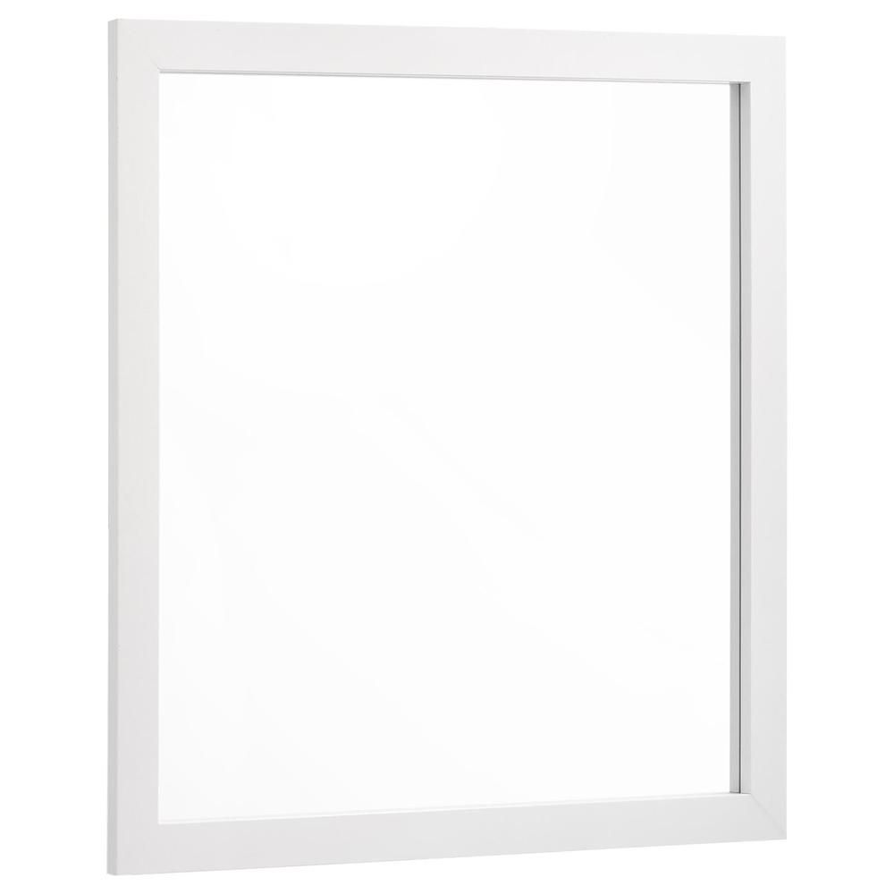 Kendall Square Dresser Mirror White. Picture 2