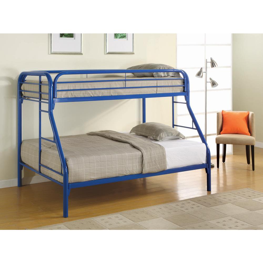 Morgan Twin Over Full Bunk Bed Blue. Picture 2