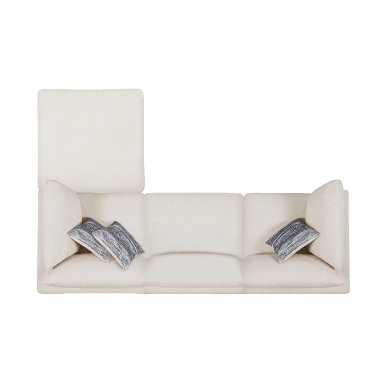 Serene 4-piece Upholstered Modular Sectional Beige. Picture 8