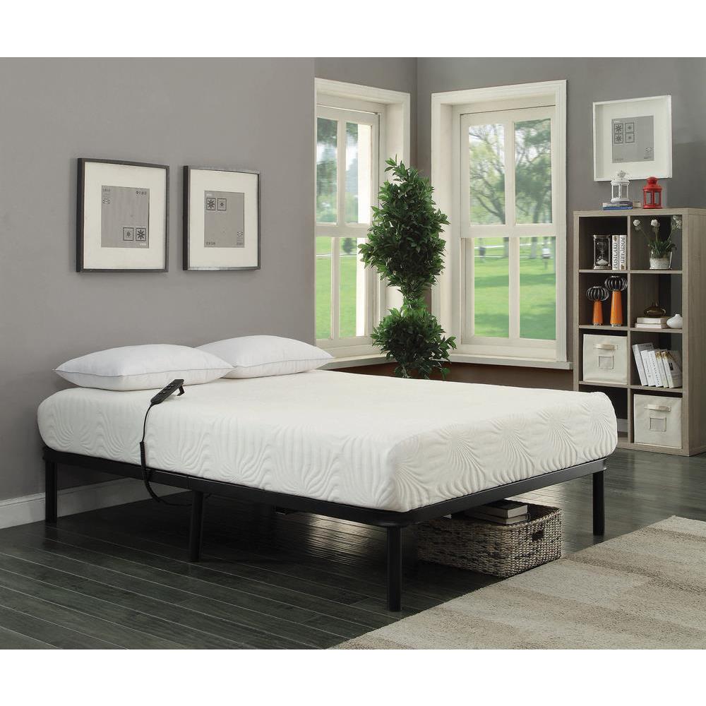 Stanhope Twin Long Adjustable Bed Base Black. The main picture.