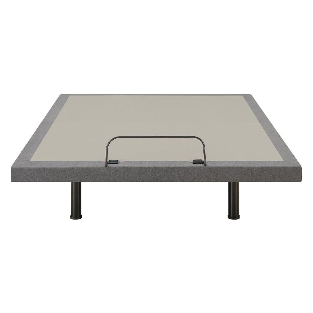 Clara Twin XL Adjustable Bed Base Grey and Black. Picture 11