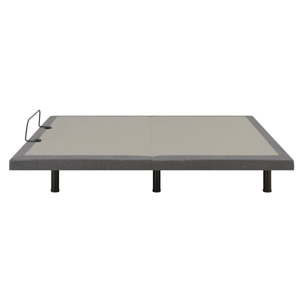 Negan Full Adjustable Bed Base Grey and Black. Picture 16