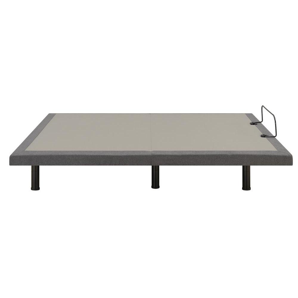 Negan Full Adjustable Bed Base Grey and Black. Picture 18