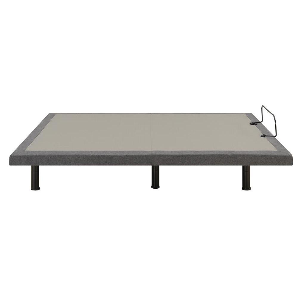 Negan Twin XL Adjustable Bed Base Grey and Black. Picture 18
