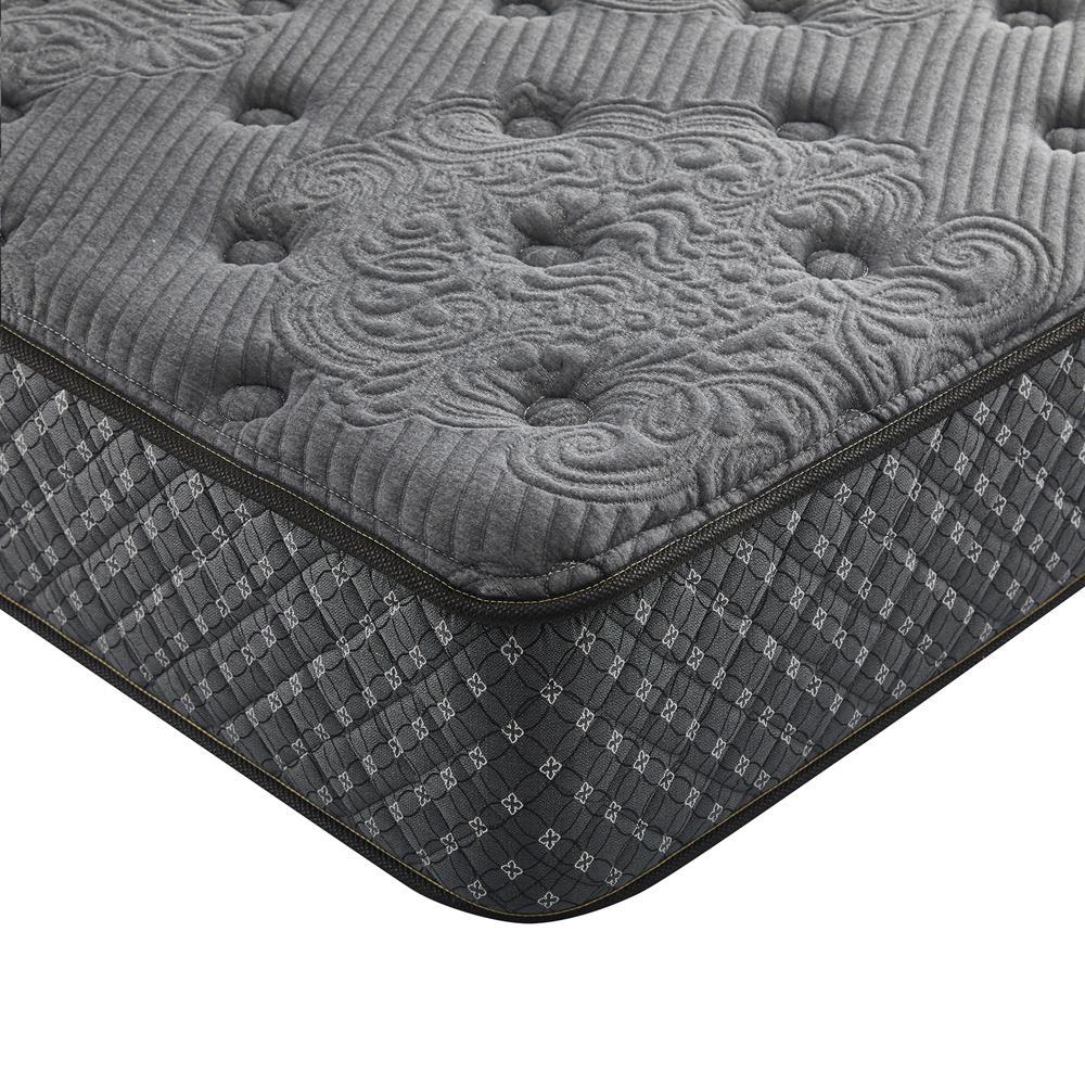 Bellamy 12" Eastern King Mattress Grey and Black. Picture 2