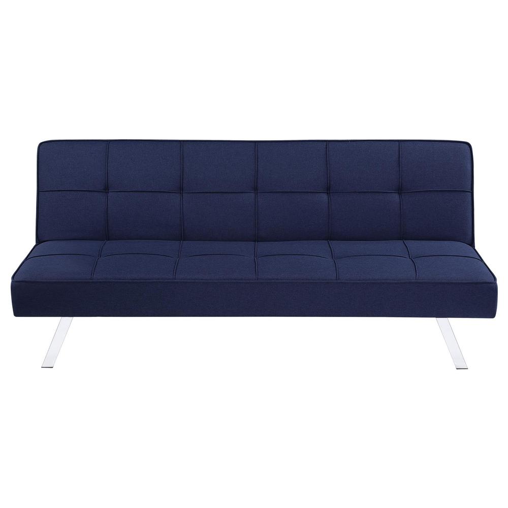 Joel Upholstered Tufted Sofa Bed. Picture 5
