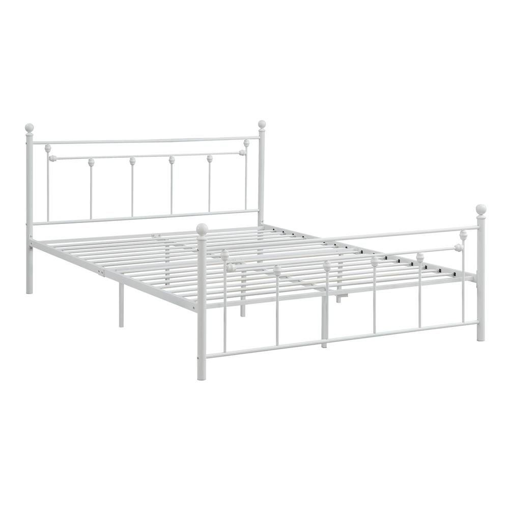 Canon Metal Slatted Headboard Platform Bed. Picture 3