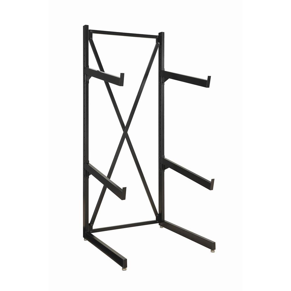 Wright 3-tier Sofa Display Rack Black. Picture 2
