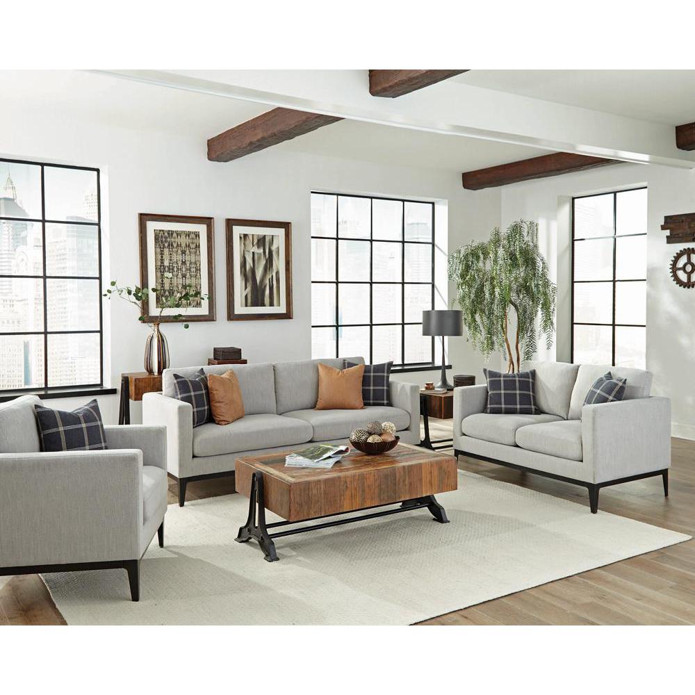 Apperson 2-piece Living Room Set Grey. Picture 1