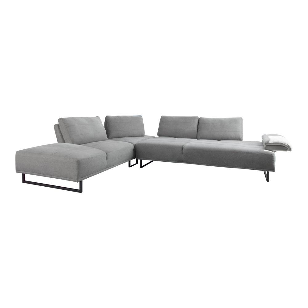 Arden 2-piece Adjustable Back Sectional Taupe. Picture 2