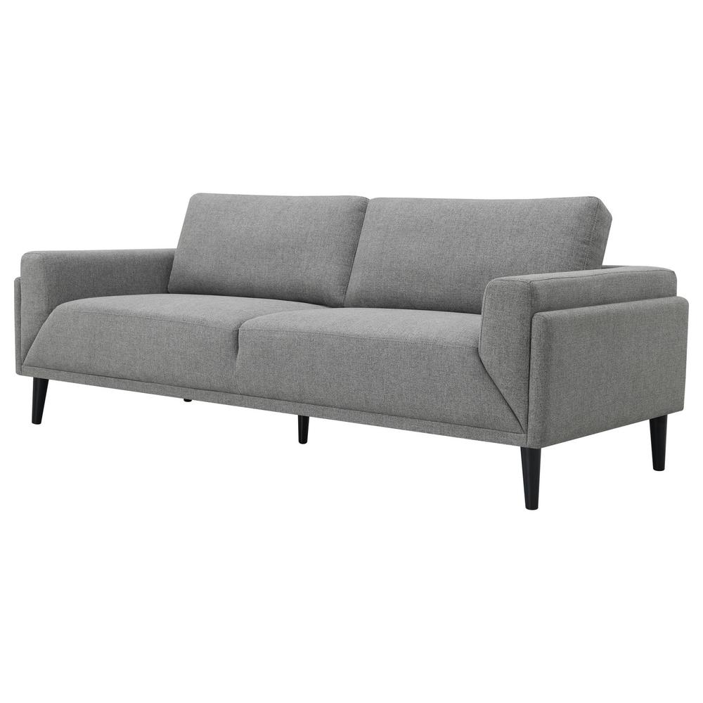 Rilynn Upholstered Track Arms Sofa Grey. Picture 3