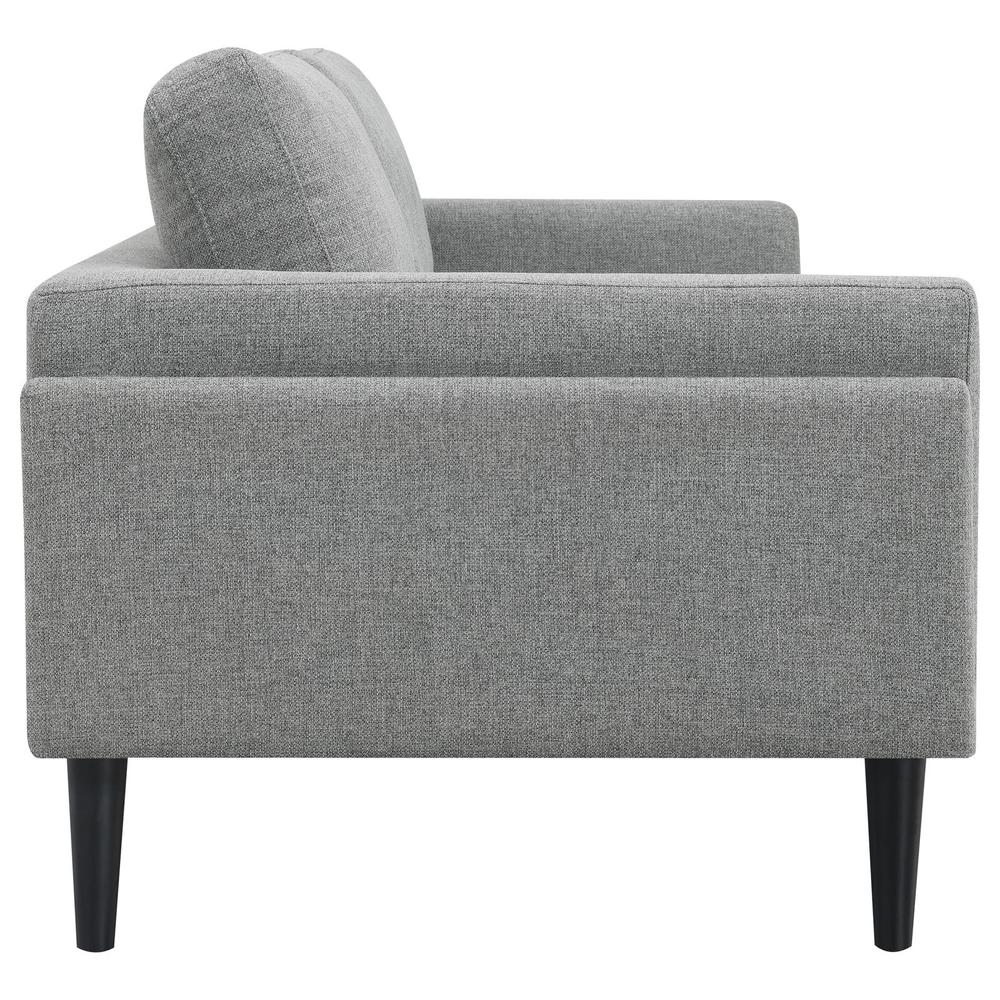 Rilynn 2-piece Upholstered Track Arms Sofa Set Grey. Picture 4
