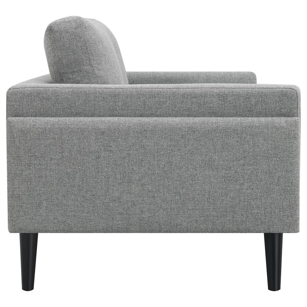Rilynn 3-piece Upholstered Track Arms Sofa Set Grey. Picture 6