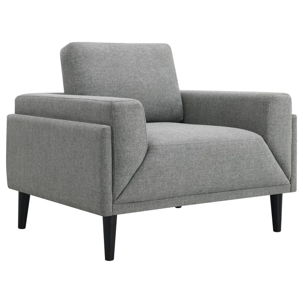 Rilynn 3-piece Upholstered Track Arms Sofa Set Grey. Picture 7
