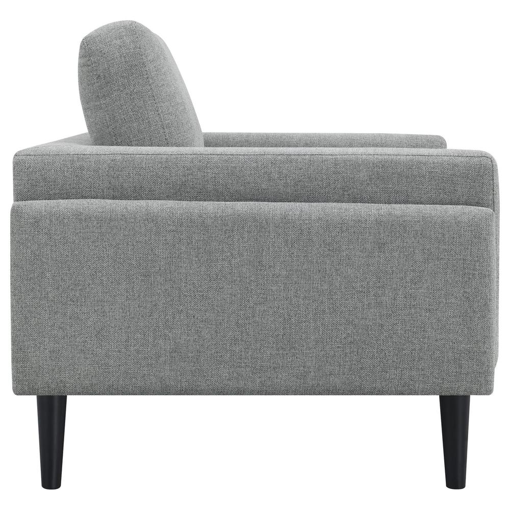 Rilynn 3-piece Upholstered Track Arms Sofa Set Grey. Picture 9