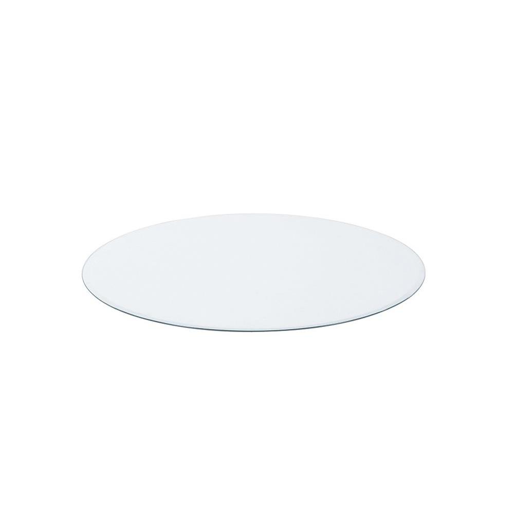42" 6mm Round Glass Table Top Clear. Picture 1