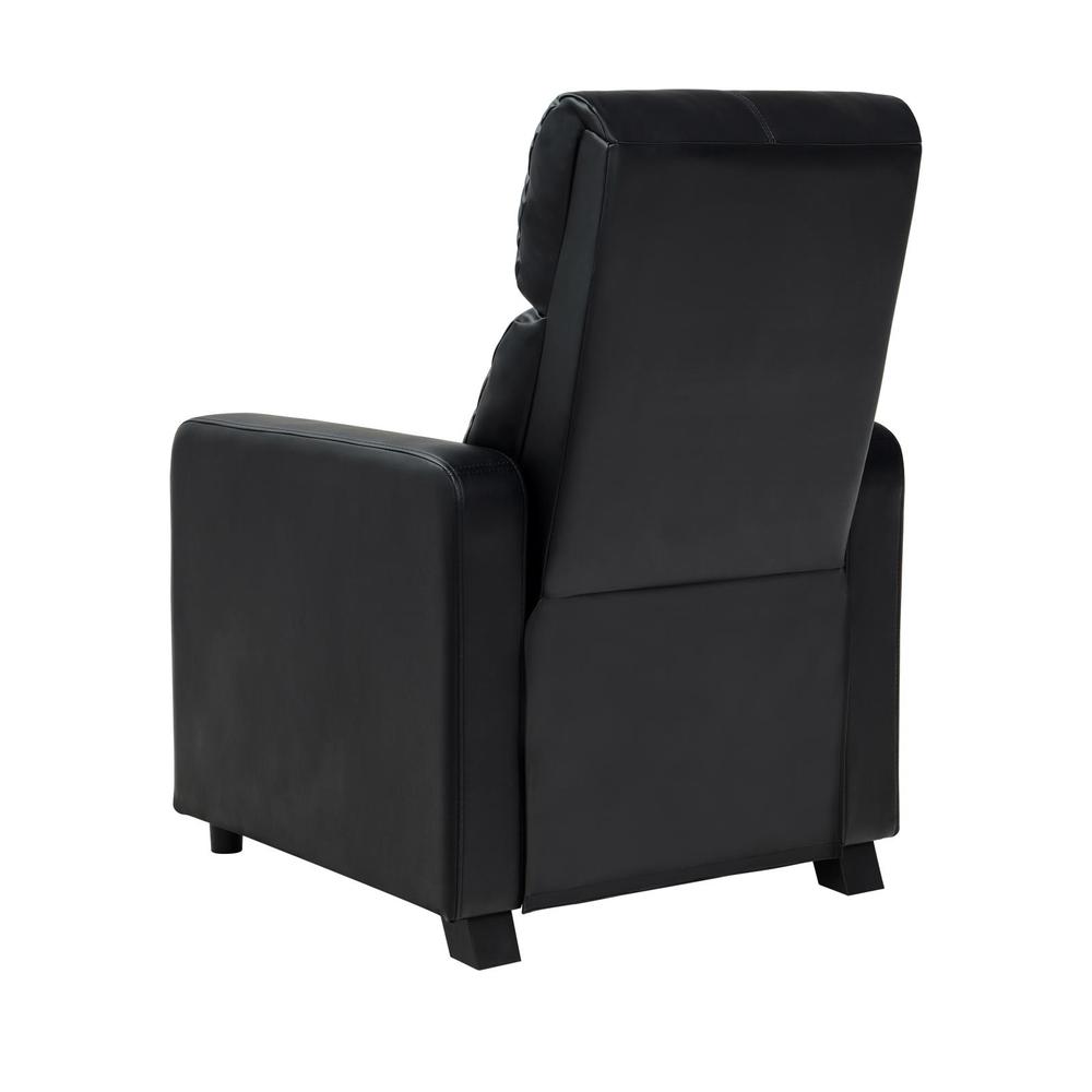 Toohey Home Theater Push Back Recliner Black. Picture 7