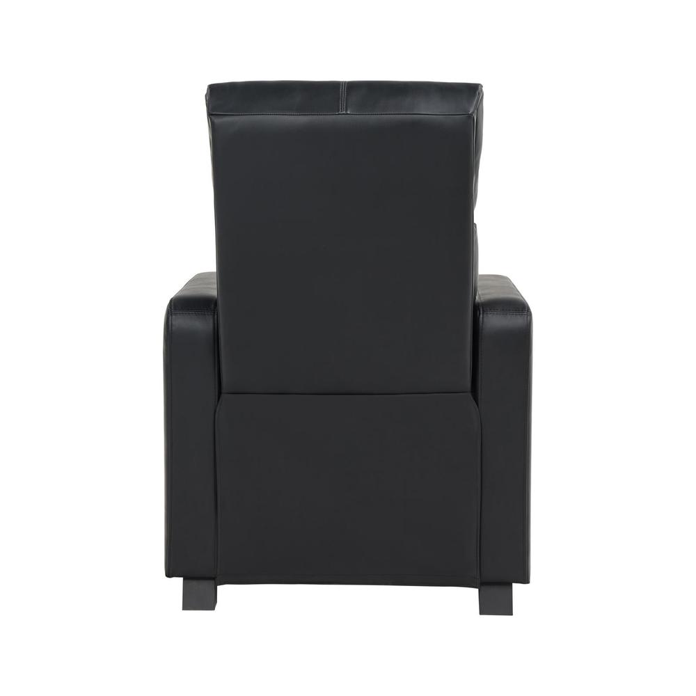Toohey Home Theater Push Back Recliner Black. Picture 8