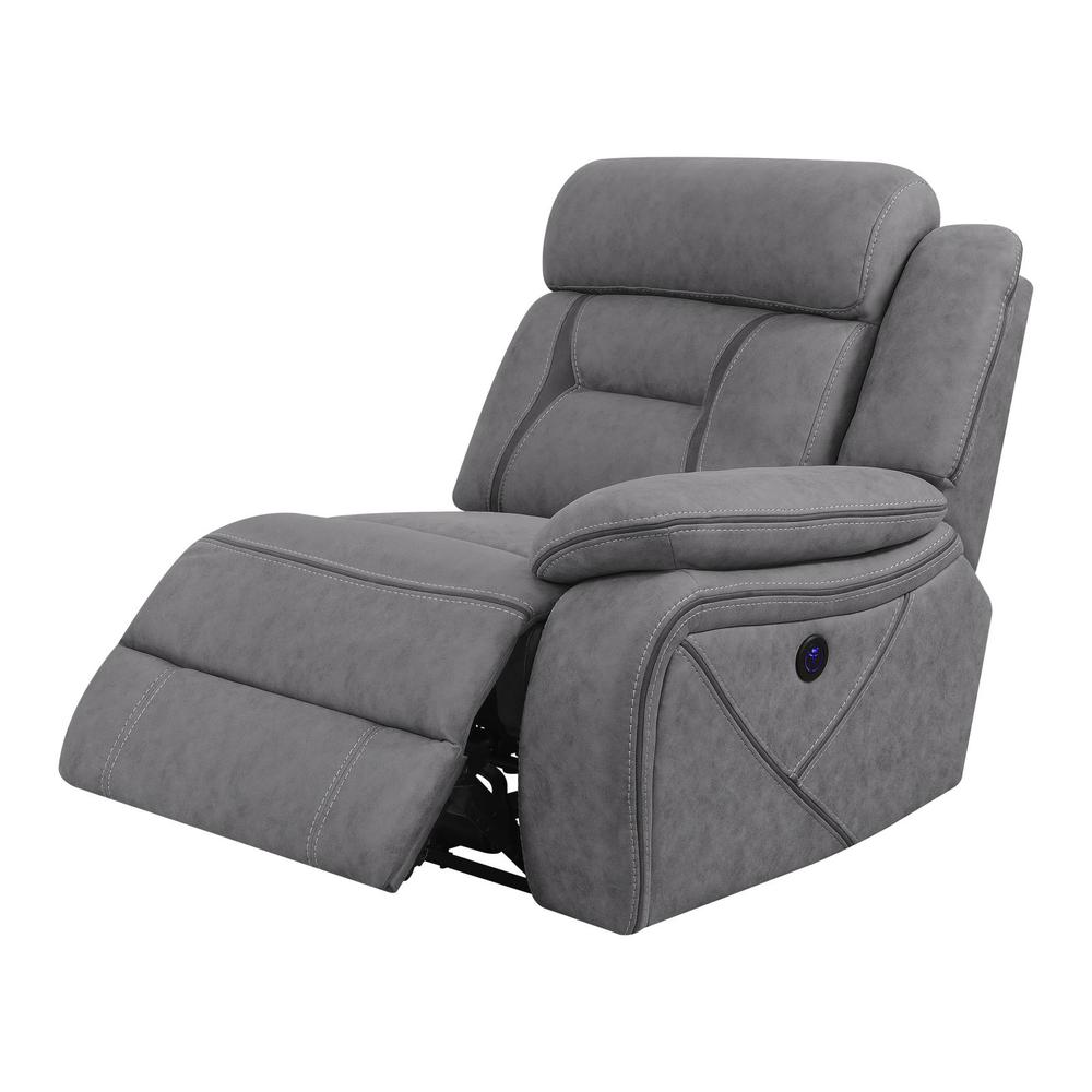Transitional Raf Power Recliner. Picture 2