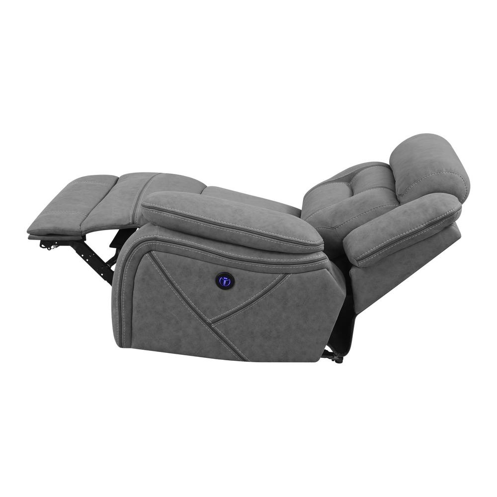 Transitional Raf Power Recliner. Picture 3