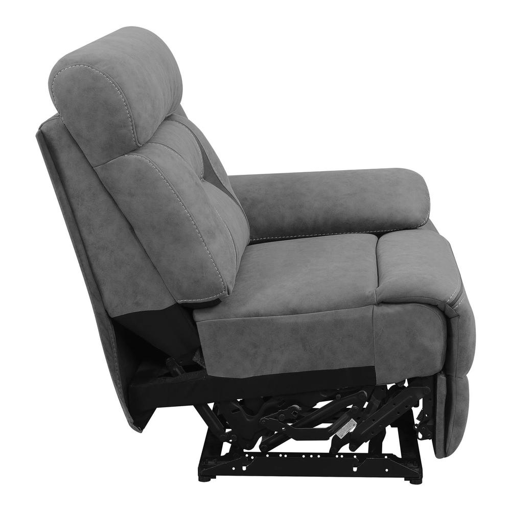 Transitional Raf Power Recliner. Picture 6