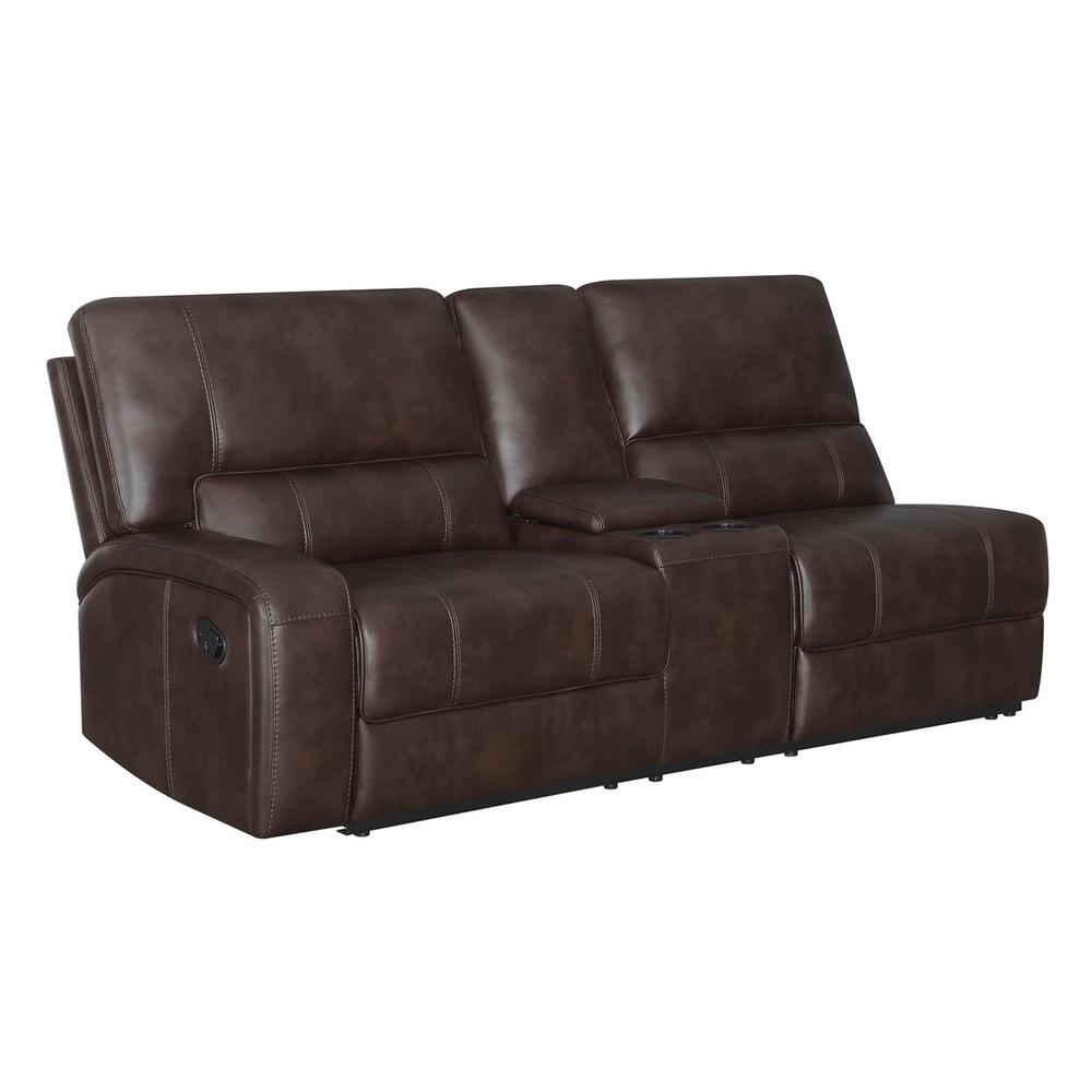 Laf Loveseat, Brown, 86.00 X 41.00 X 40.00"H. Picture 1