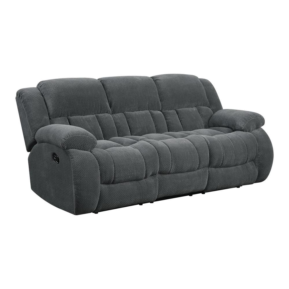 Weissman Pillow Top Arm Motion Sofa Charcoal. Picture 1