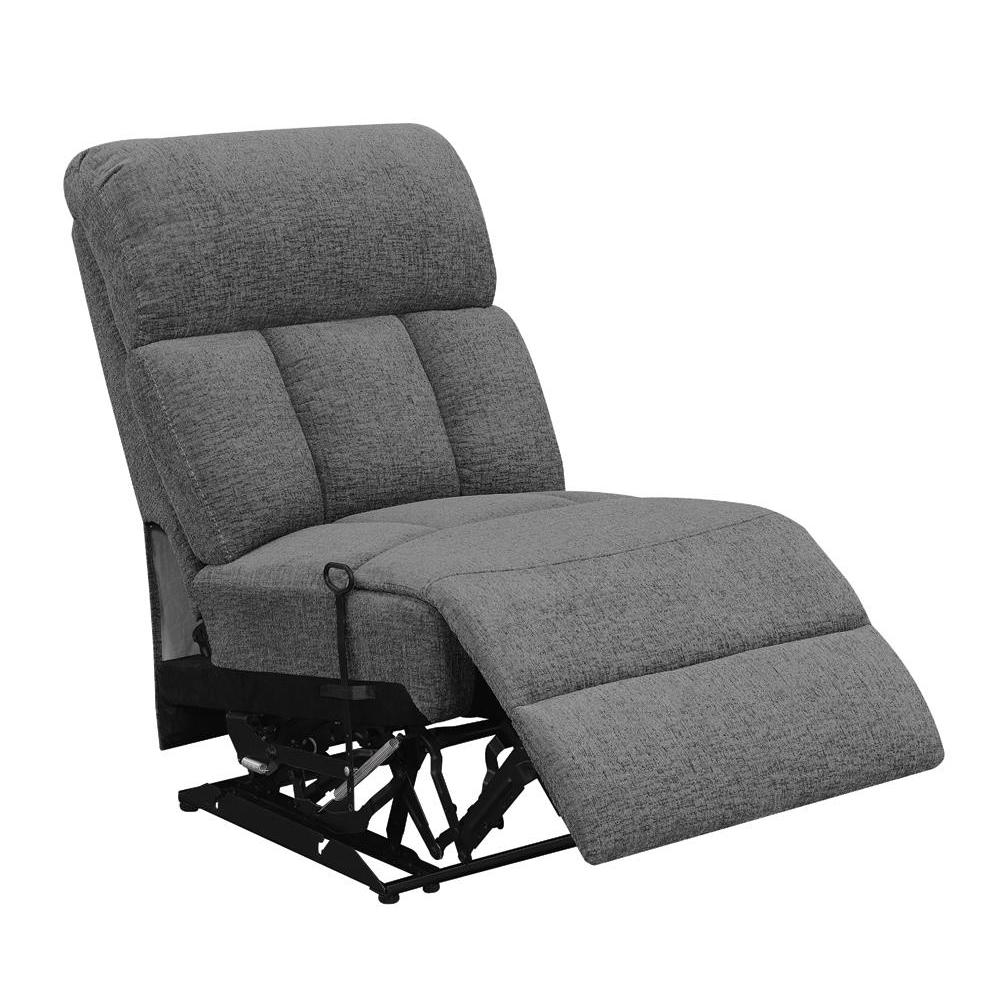 Modern/Contemporary Armless Recliner. Picture 4