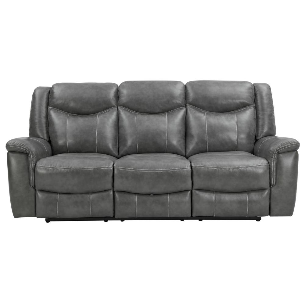 Conrad Upholstered Motion Sofa Cool Grey. Picture 3