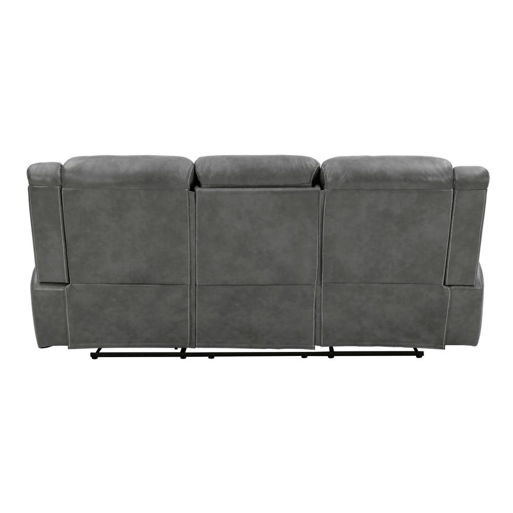 Conrad Upholstered Motion Sofa Cool Grey. Picture 5