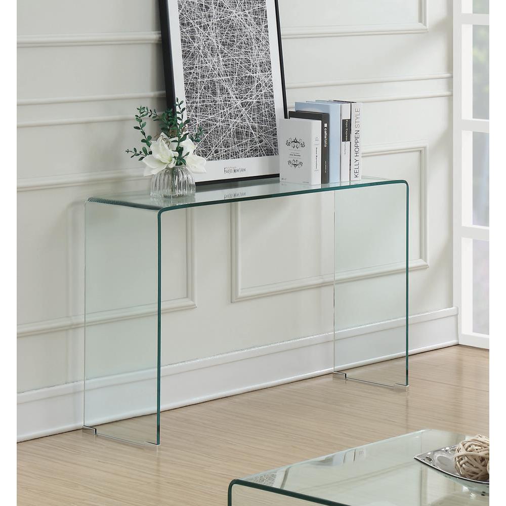 Ripley Rectangular Sofa Table Clear. The main picture.