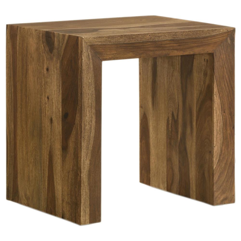 Odilia Rectangular Solid Wood End Table Auburn. Picture 1