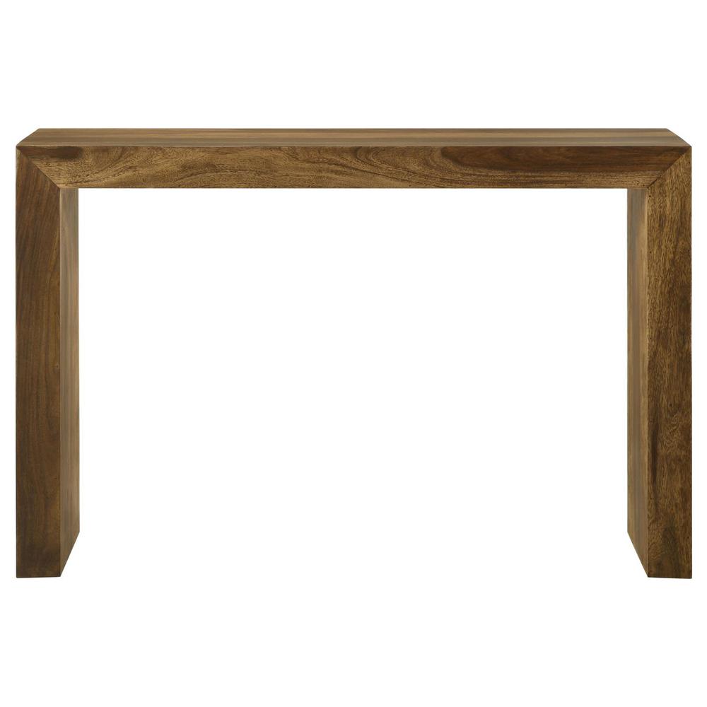 Odilia Rectangular Solid Wood Sofa Table Auburn. Picture 2